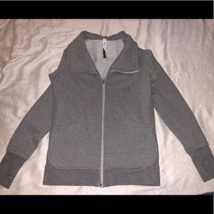 Lululemon In Stride Gray Jacket (Size 8)